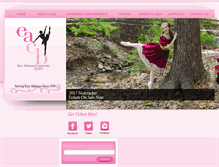 Tablet Screenshot of eacballet.com